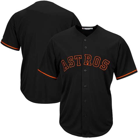 black houston astros jersey